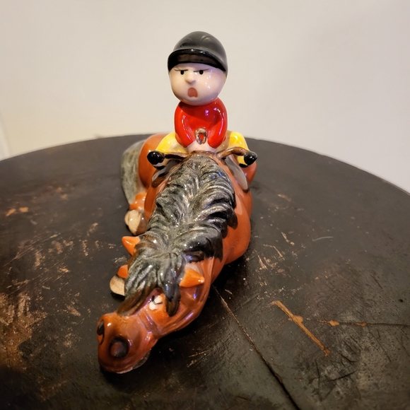 John Beswick England Porcelain "Kick-Start" 1982 Horse Figurine - Picture 5 of 10